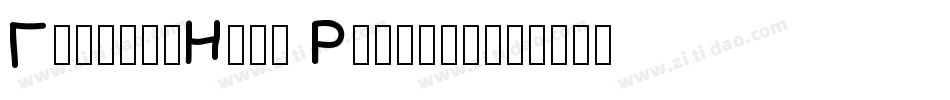 GeorgesHand Regular字体转换